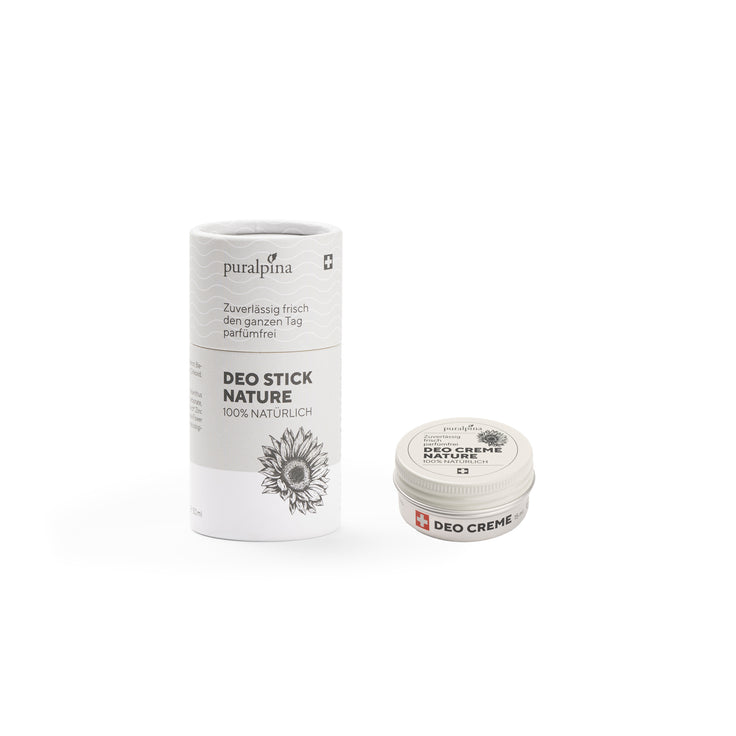 Reise Set, bestehend aus: Deo Stick Nature und Deo Creme Nature 15ml