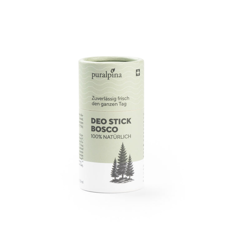 Puralpina Deo Stick Bosco 50 ml mit Tannen Illustration