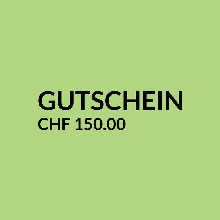 Gutschein CHF 150.00 für den puralpina Onlineshop