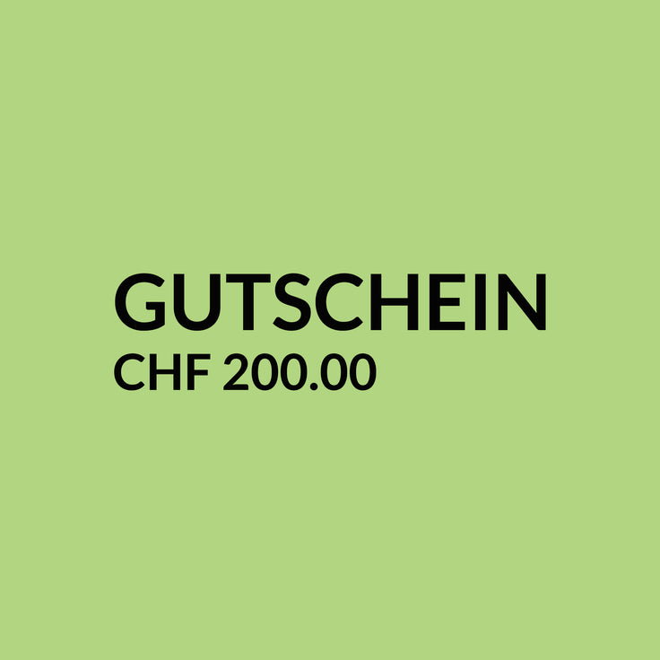 Gutschein CHF 200.00 für den puralpina Onlineshop
