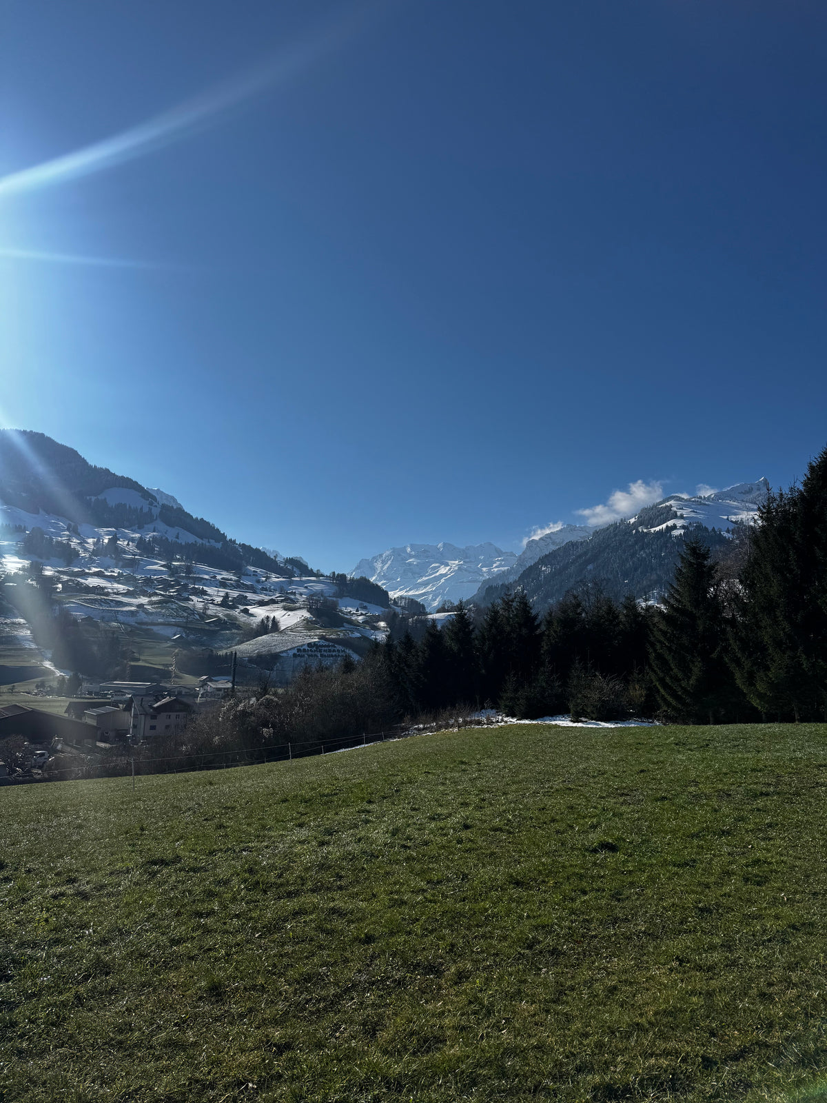 Landschaft in Frutigen