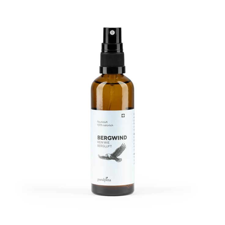 Bergwind Raumduft 750ml Flasche von Puralpina Duftmischung rein wie Bergluft
