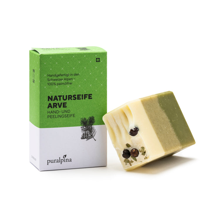 Natural soap Arve, hand and exfoliating soap